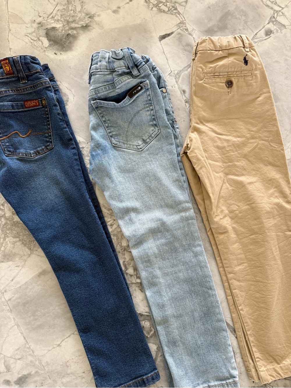 Polo by Ralph Lauren Tan Chinos, 7 For All Mankind, Joe’s Jeans Bundle